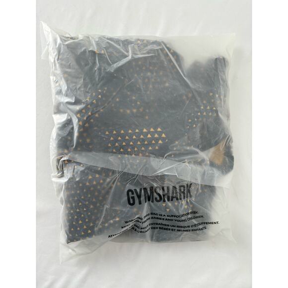 Gymshark Sport Windbreaker Jacket Mens Large Turmeric Yellow A2A7I New Black - Picture 10 of 11